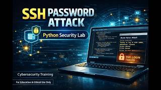 SSH Password Attack Explained | Python Cybersecurity Lab & Defense Guide