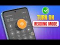 How to Turn On and Off Reading Mode on Xiaomi Phone | Change Reading Mode