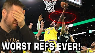 NBA Refs are at and all time bad