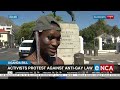 uganda bill activists protest against anti gay law