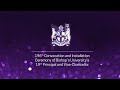Bishop's University 196th Convocation and Principal and Vice-Chancellor Installation Ceremony