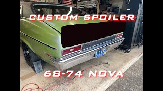 Custom Rear Spoiler 68-74 Nova - Pro-Touring/ Nascar