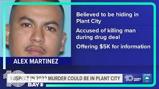 Murder suspect may be hiding in Plant City