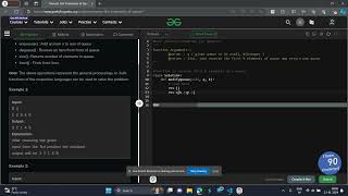 Reverse First K elements of Queue EASIEST ONE LINE PYTHON geeks for geeks contest python solution