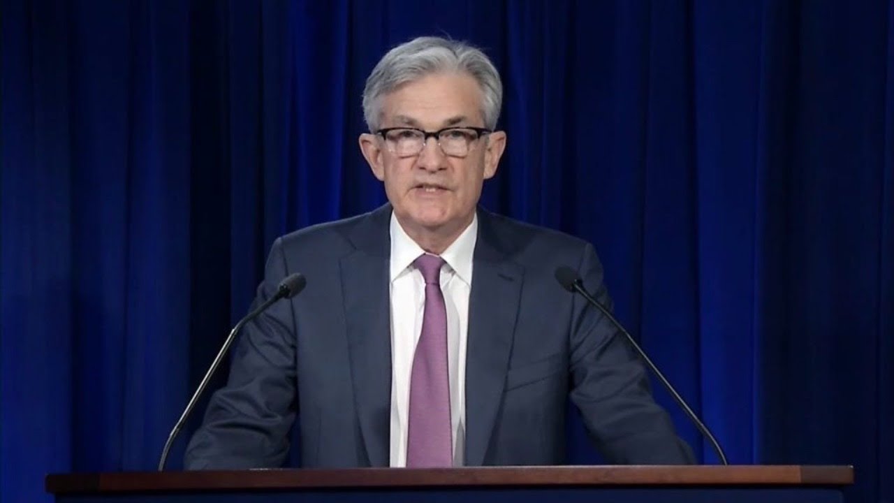 Fed Chair Jerome Powell Delivers Remarks On The FOMC Meeting And Fed ...