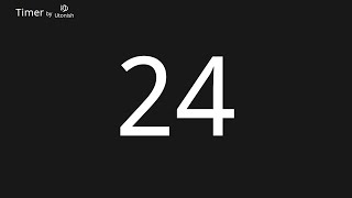 24 Second Countup Timer