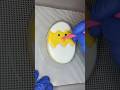 Beginner friendly Easter chick sugar cookie made with royal icing #cookiedecorating #royalicing