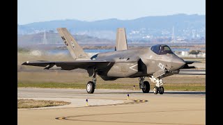 F-35C in Action at Moffett Federal Airfield | January 2025