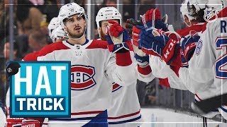 Phillip Danault scores his first career hat trick