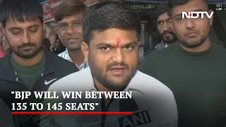 Hardik Patel's Gujarat Poll Forecast: "BJP Will Win Between 135 To 145 Seats"