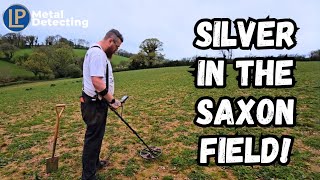 Silver coin found metal detecting in the saxon field