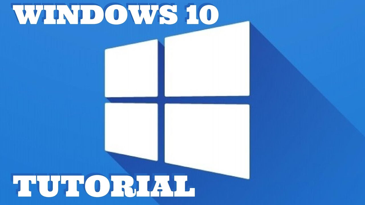 Windows 10 Tutorial Youtube