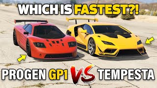 GTA 5 ONLINE - TEMPESTA VS GP1 (WHICH IS FASTEST?)