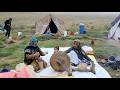 Spinning and weaving wool from the routine of nomadic life in the mountains of Iran