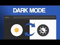 Create a Dark Mode Switch with HTML, CSS, Javascript || skycode82 @coding2go @Devression