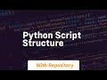 python script structure