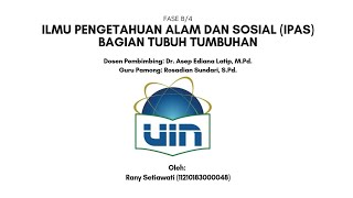 Ujian PLP II_Rany Setiawati (11210183000048)