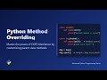 Python Method Overriding: Simplify Inheritance & OOP!