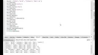 [Python Tutorial] List Manipulation Part 2 - 13