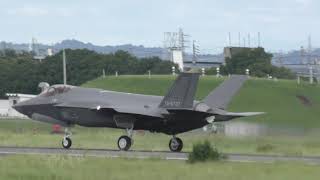 F- 35A 27号機　最終テスト飛行を行った。　小牧基地