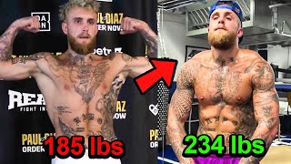 Jake Paul INSANE Weight For Mike Tyson Fight