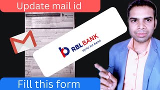 Register mail id in RBL bank account | rbl bank