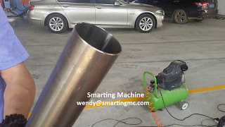 Smarting EF-AC/80 Single head pneumatic tube chamfering machine