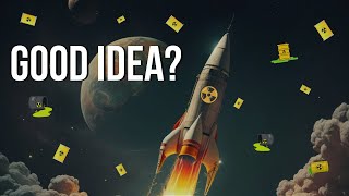 What if we launch Radioactive Waste into space? #radioactive
