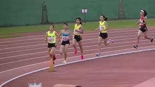 20221126鞘ヶ谷記録会 中学女子1500m最終組