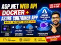 ASP.NET Core .NET 10 + Docker + Azure Container Apps | Deploy, Scale & Run APIs in the Cloud