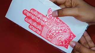 Sticker mehendi#easy mehendi for beginners#tatoo mehendi