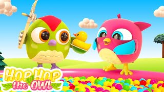 Baby learning videos & baby cartoon full episodes - Hop Hop the owl & funny cartoons for kids.