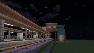 【統合版 マイクラ】 (鉄道アドオン) E233系0番台 中央線 通過