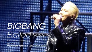 [4K] 태양 TAEYANG - 빅뱅 메들리(BLUE + IF YOU + LOSER) | 240901 TAEYANG 2024 TOUR [THE LIGHT YEAR] IN SEOUL