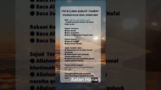 #Bagaimana #cara #bertaubat Dan #Solat #Taubat #Amalkan #Walaupun #Sekali #Seumur #Hidup