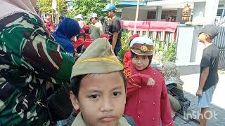 Gebyar hari pahlawan bersama kirab drumband anak-anak hebat