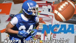 I'M GOING TO HELP YOU GET A COLLEGE FOOTBALL SCHOLARSHIP! (Here's How)