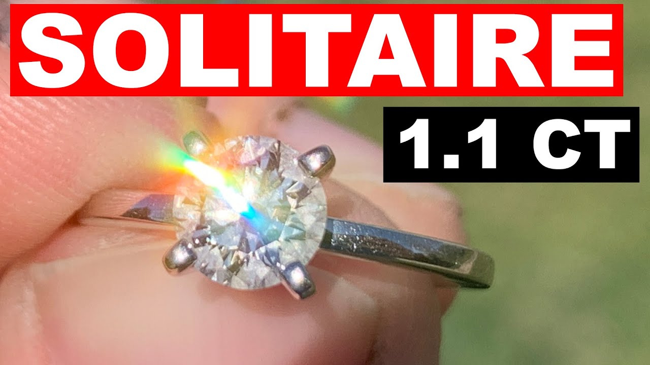 James Allen Solitaire Engagement Ring Setting Review 1 Carat 1 5mm