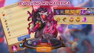 Castle Clash F2P - Finally Evolving My Malefica. Don't Miss Out New Events \u0026 Rewards !!!