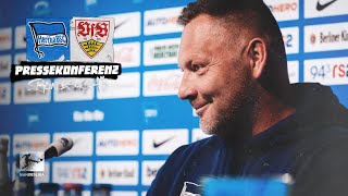 "Gewinnen ist wichtig, nicht erzählen" | Pressekonferenz vor Stuttgart | Hertha BSC
