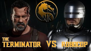 Mortal Kombat 11 the TERMINATOR vs ROBOCOP
