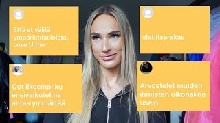 REAGOIN TEIDÄN OLETTAMUKSIIN MUSTA | THESOFIAELLE