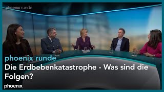 phoenix runde: Die Erdbebenkatastrophe - Was sind die Folgen?