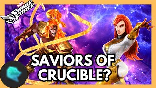 Phoenix Force Crucible Gameplay! How Good are they? | Marvel Strike Force | MSF