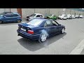 CRAZY // BMW M3 E36 Turbo //Burnout💨💨💨 // Anti Lag