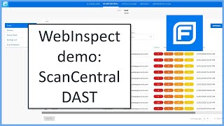 ScanCentral DAST (with Fortify WebInspect)