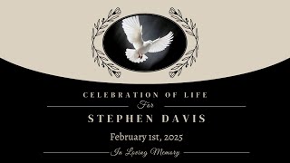 Stephen Davis Memorial Service