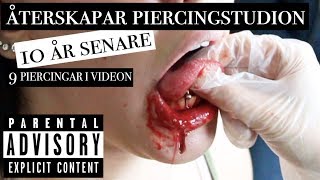 ÅTERSKAPAR PIERCINGSTUDION