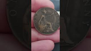 1906 ONE PENNY COIN VALUE + REVIEW EDWARD VII