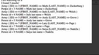 PHP mySQL database service class part 3